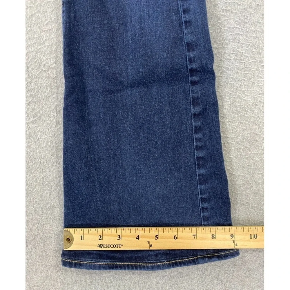 Paige High Rise Bell Canyon Flare Jeans Women's 26 Blue‎ Denim Stretch Pants USA - Picture 5 of 9